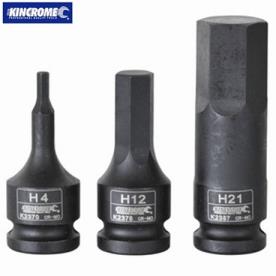 HEX IMPACT SOCKET 4MMX60MM 1/2"DR SQUARE