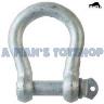 BOW D SHACKLE 10MM GALVANISED.