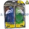 HEX KEY SET 18 PCE METRIC & TORX  LONG