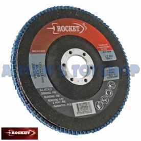 FLAP DISC 125MM  X 22MM BORE 120 GRIT