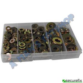 ASSORTMENT FLAT WASHER 325PCE GRADE 8