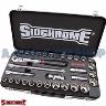 SOCKET SET METRIC & AF 1/2 DR 33 PIECE