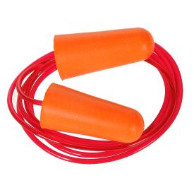 CORDED PU FOAM EAR PLUG ORANGE 200PAIR