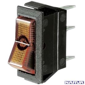 ROCKER SWITCH BLUE OFF/ON