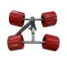 BOAT WOBBLE QUAD ASSY 19MM  STEM RED
