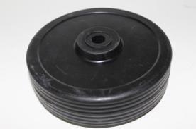 JOCKEY WHEEL RUBBER WHEEL 6"(150MM)1/2B