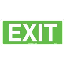 EXIT SIGN POLY NON-LUMINOUS 350 X 145MM