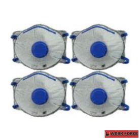 CARBON FILTER MASK SET 4 PIECE P2V VALVE