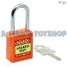 PREMIUM ORANGE SAFETY LOCKOUT  42MM