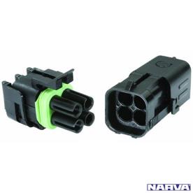 CONNECTOR 4 WAY WATERPROFF