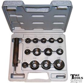 HOLLOW WAD PUNCH SET 14 PCE 5 TO 35MM