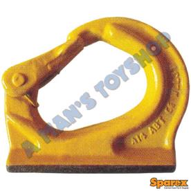 WELD ON OPEN HOOK 2 TON WITH LATCH