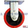 CASTOR PU ON PP CORE 152MM FIXED 300KG