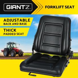 FORKLIFT SEAT WITH SLIDE FOLD UP 405MM