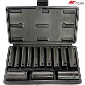 IMPACT SOCKET SET 3/8" DRIVE 6 POINT