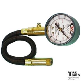 TYRE GAUGE FLEX HOSE 0-100 PSI 0-700KPA
