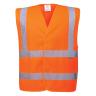 HI-VIS TWO BAND SAFETY VEST - ORA L/XL