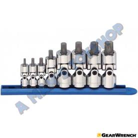MULTI SPLINE SOCKET SET 8 PIECE M4-M16