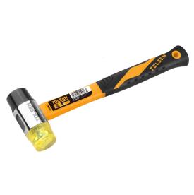 TWO WAY MALLET PVC HEAD F'GLASS HANDLE