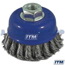 TWIST WIRE 75MM BRUSH MULTITHREAD