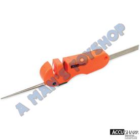 KNIFE SHARPENER 4-IN-1 ORANGE ACCUSHARP
