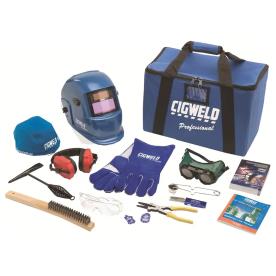 WELDING HELMET SHADE 9-13 WORK KIT CIG