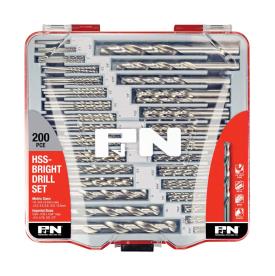 DRILL SET 200 PIECE METRIC AND IMPERIAL