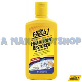 HEADLIGHT RESTORER & SEALANT CREAM 237ML