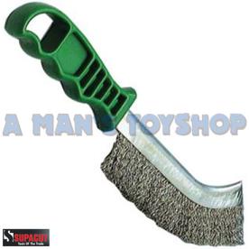 HAND CURVED BRUSH STAINLESS STEEL