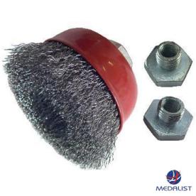 WIRE BRUSH CRIMPED 75MM MULTI BUSH