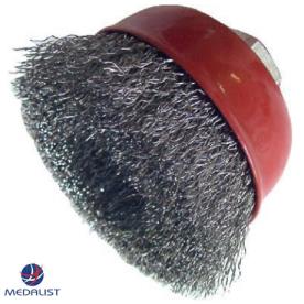 WIRE BRUSH CRIMPED 100MM SUIT GRINDER