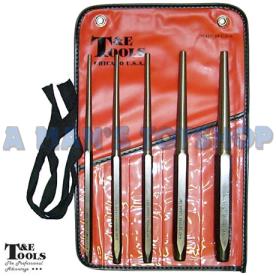 PUNCH SET TAPER LONG 5 PIECE 1/8-3/8