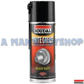 WHITE GREASE 400ML SPRAY LITHIUM SOAP