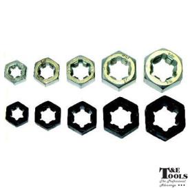 RETHREADER DIE 10 PCE SET UNC-UNF TO 1/2