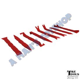 NYLON BAR & SCRAPER 8 PIECE SET GLASS