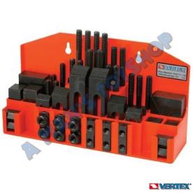 CLAMP KIT 58PCE 1/2" TSLOT 3/8 BSW STUD