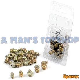 GREASE NIPPLE METRIC PACK  25 PIECE
