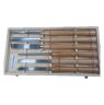 WOOD LATHE 6 PIECE HSS TOOL SET IN BOX