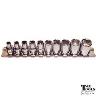 SOCKET ONLY  SET 1/4" 9PC AF 3/16-1/2'
