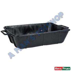 MORTAR 32 LITRE POLY BUCKET STEEL BASE