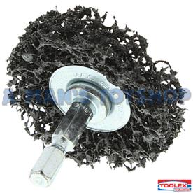 FIBRE WHEEL 50 X 12MM WITH ARBOR