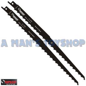 RECIPROCATING BLADE 300MM 3TPI WOOD 2PC