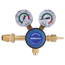 ARGON TWIN GAUGE REGULATOR SIDE ENTRY