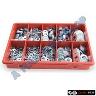 ASSORTMENT WASHER FLAT STEEL 650PCE