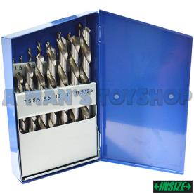LEFT HAND DRILL SET 1.5MM TO 12.5MM 15PC