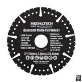 DIAMOND MULTI-CUT WHEEL 105 X 16MM