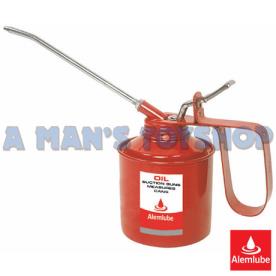 OIL CAN 300ML RIGID SPOUT THUMB PUMP