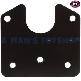 TRAILER BRACKET SMALL ROUND METAL FLAT