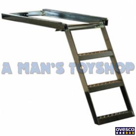 3 STEP PULL OUT LADDER ZINC PLATED
