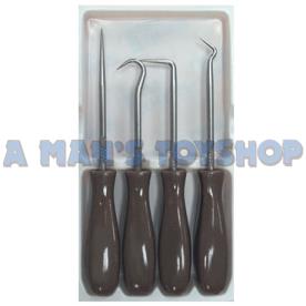 HOOK & PICK SET 4 PIECE  TOOLTEC BRAND